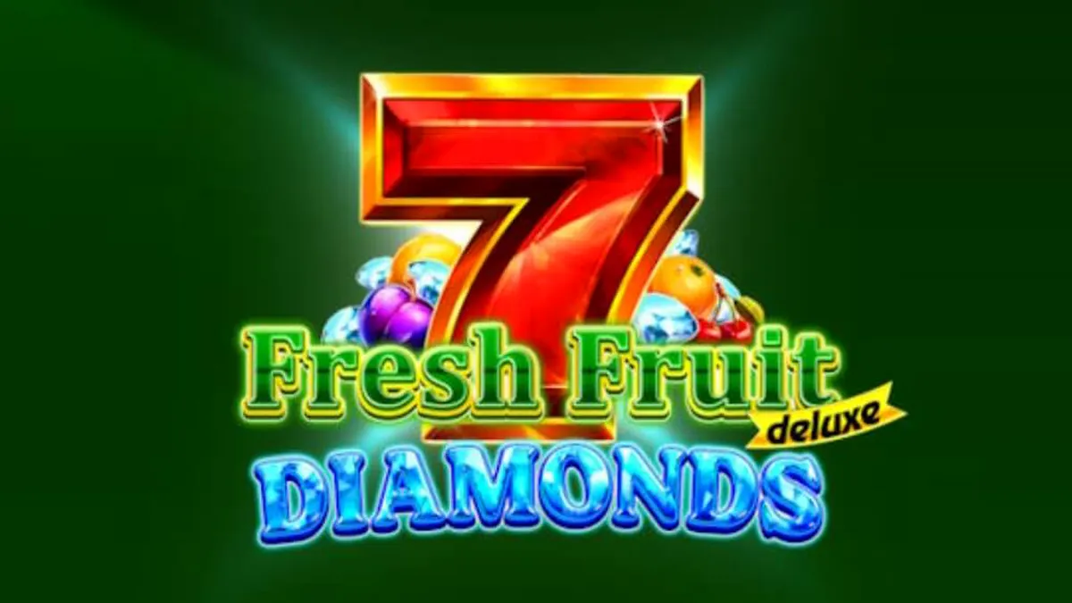Fresh Fruit Deluxe Diamonds স্লট গেমের উজ্জ্বল এবং রঙিন ইন্টারফেস